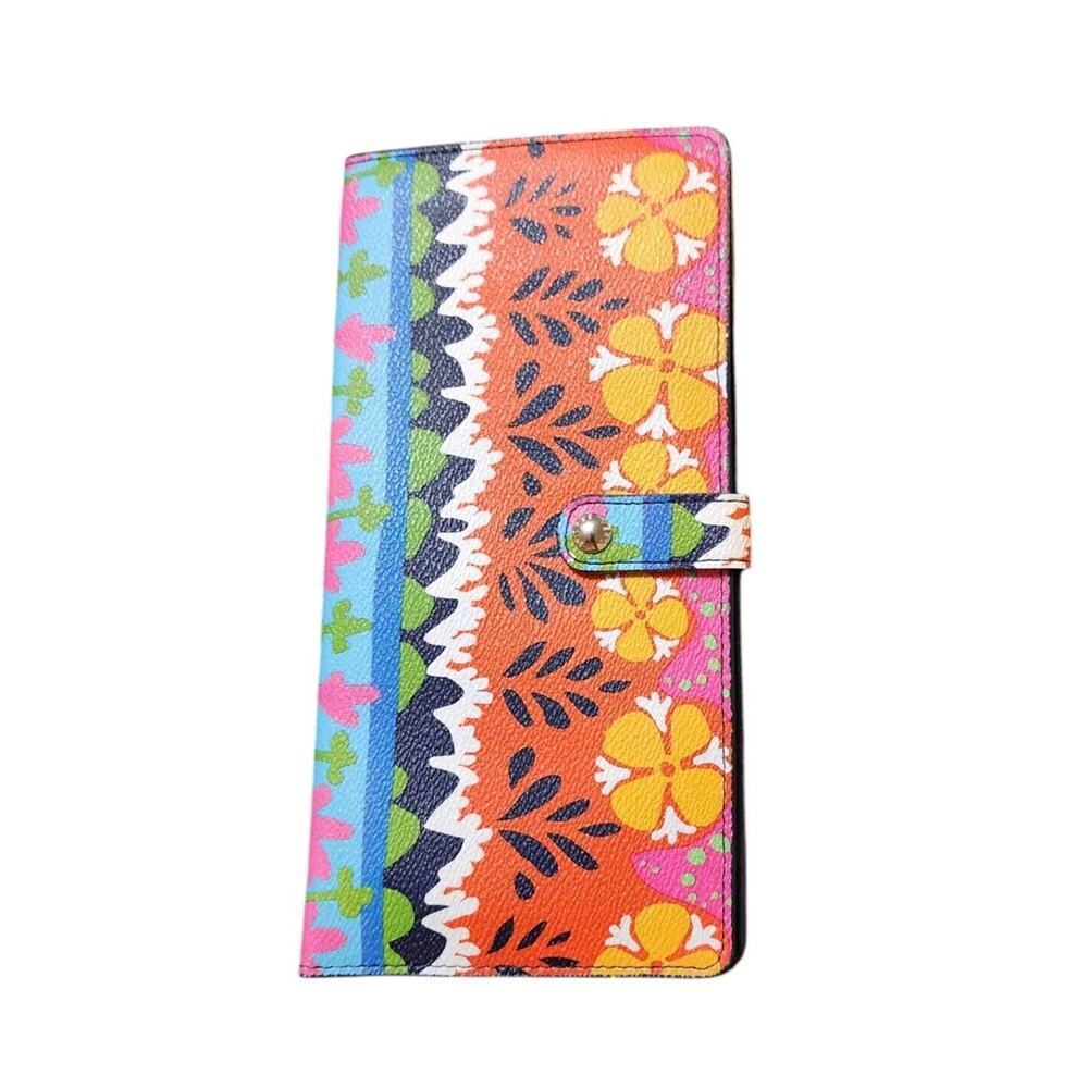 Vera Bradley Slim Travel Organizer Colorful Floral